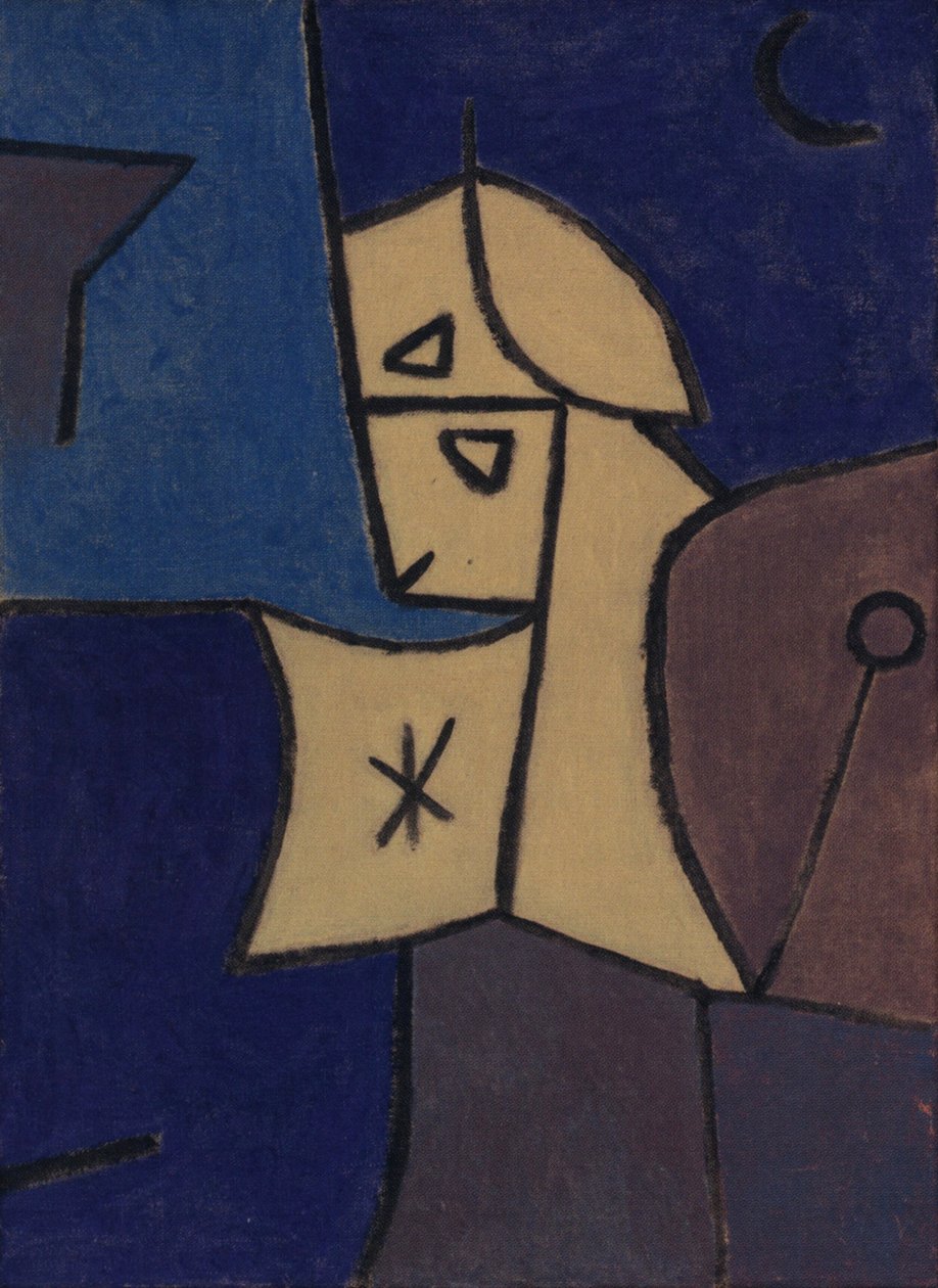 Hoher Wächter  av Paul Klee