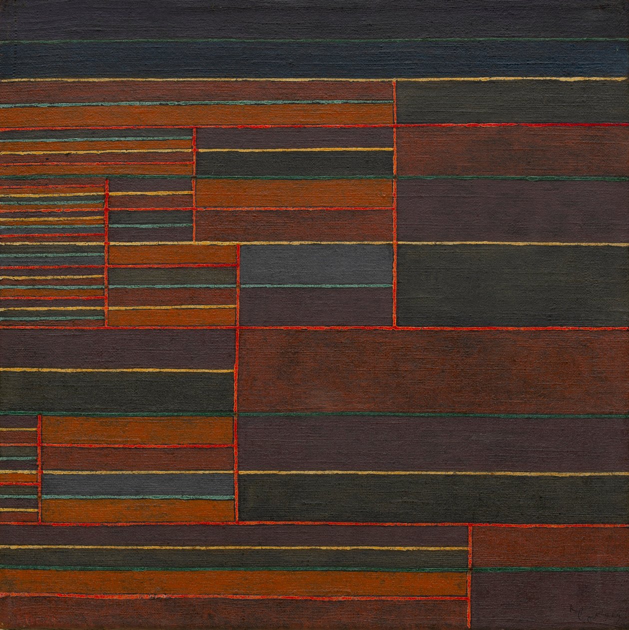 In the Current Six Thresholds av Paul Klee