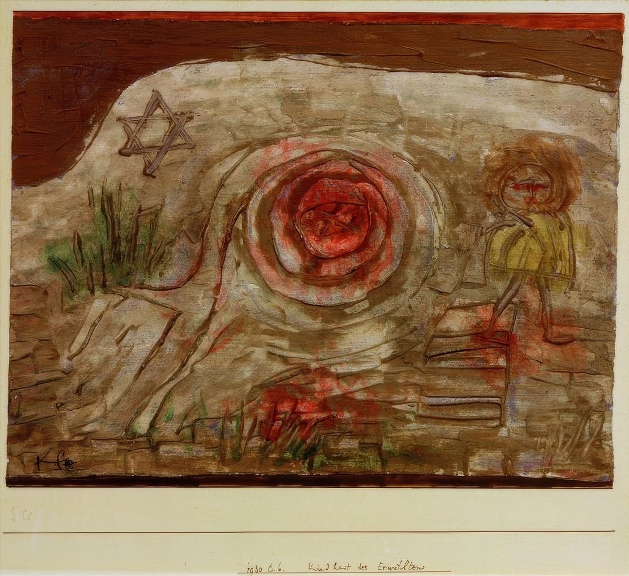 Den Utvaldes barndom av Paul Klee