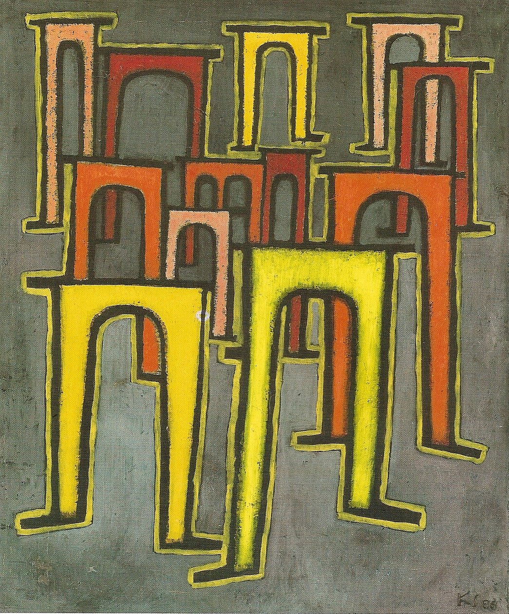La révolution des viaducs av Paul Klee