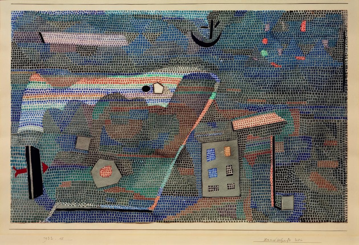 Landskap UOL av Paul Klee