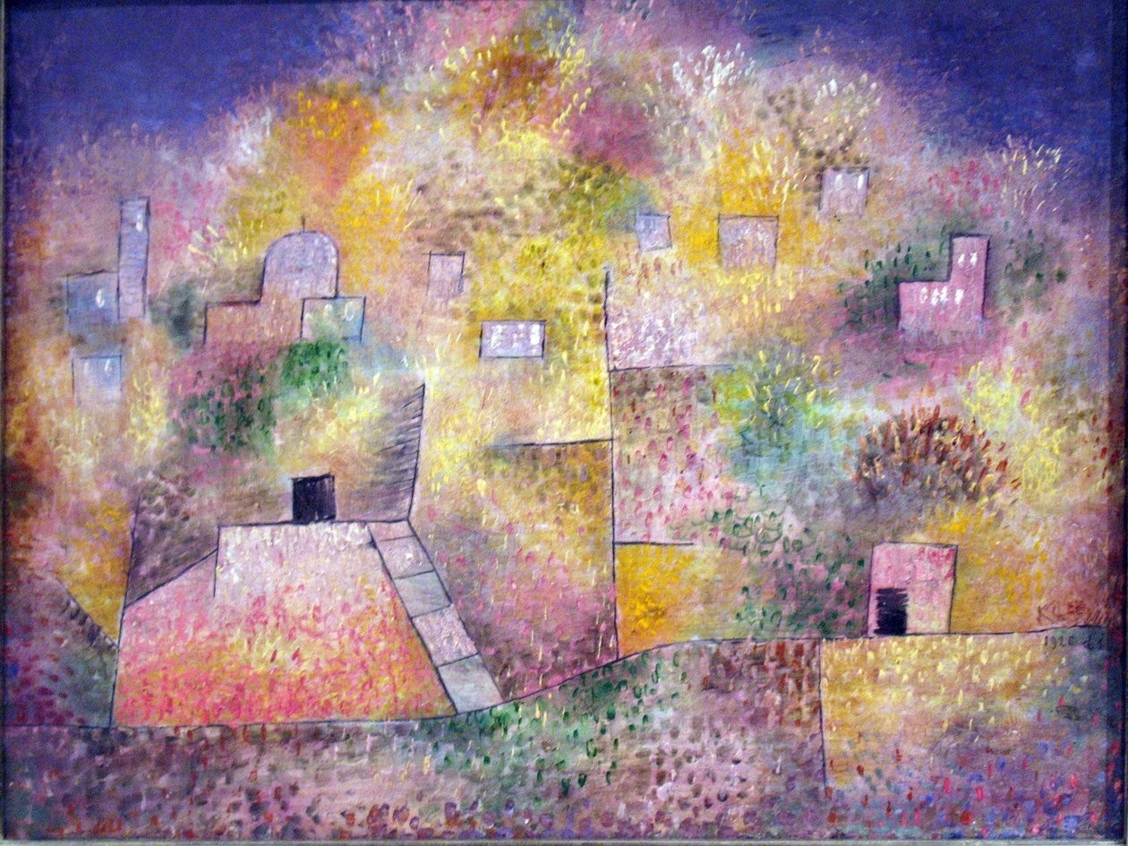 Orientalischer Lustgarten av Paul Klee