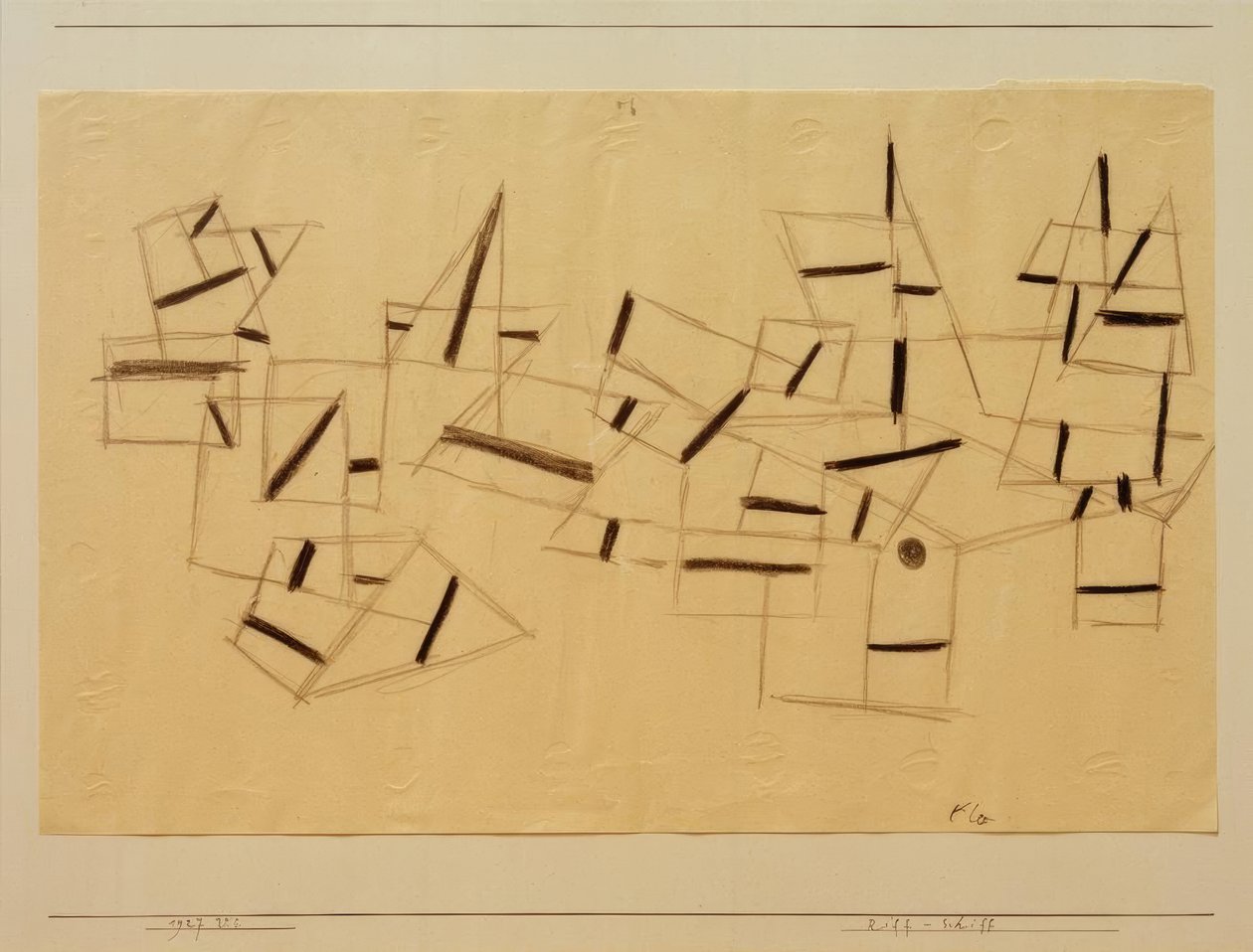 Revskepp av Paul Klee