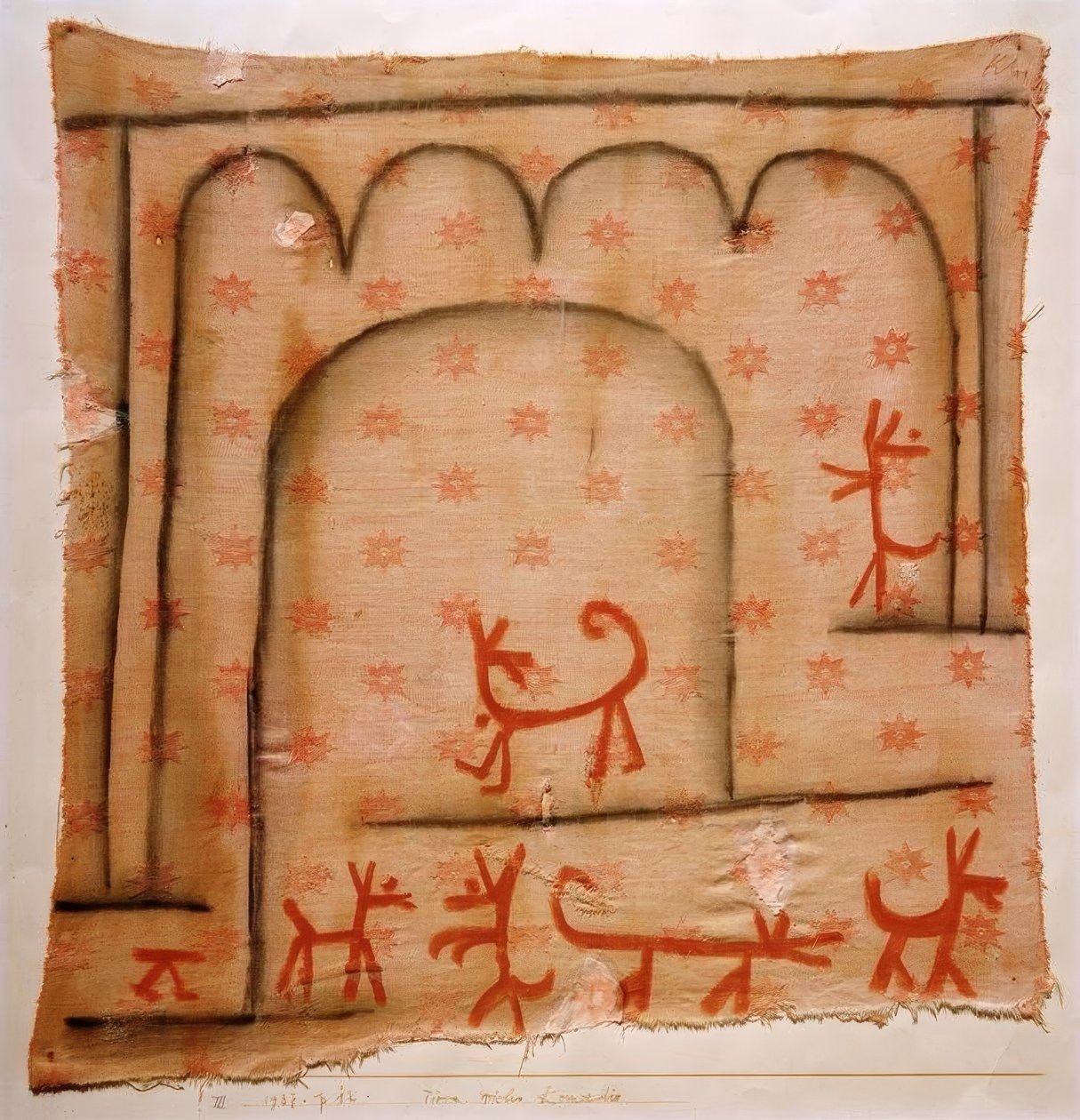 Djur spelar komedi av Paul Klee