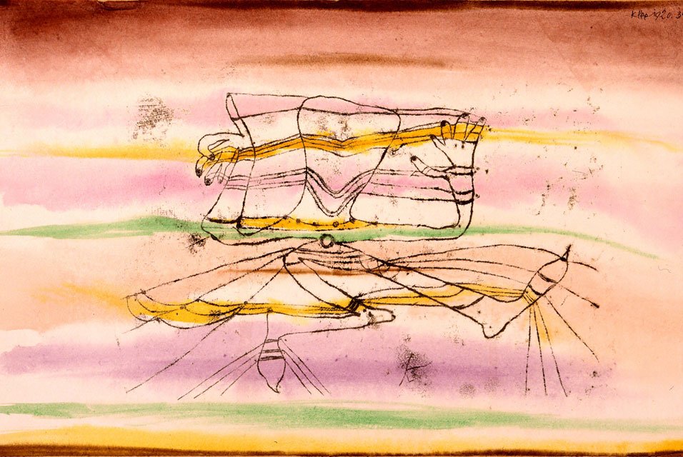 Dans med slöja av Paul Klee