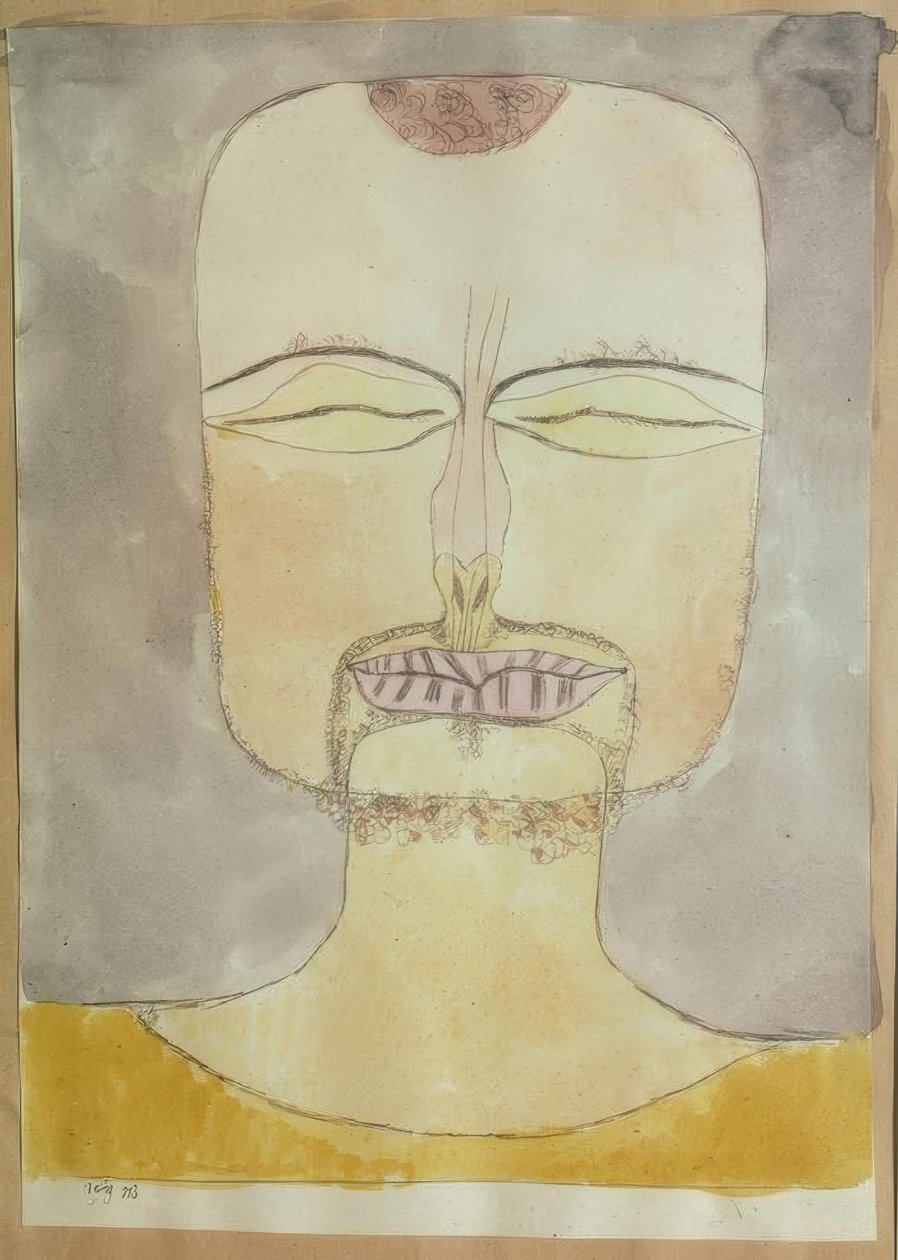 Nedsänkning (baserat på ritning 19/75) av Paul Klee