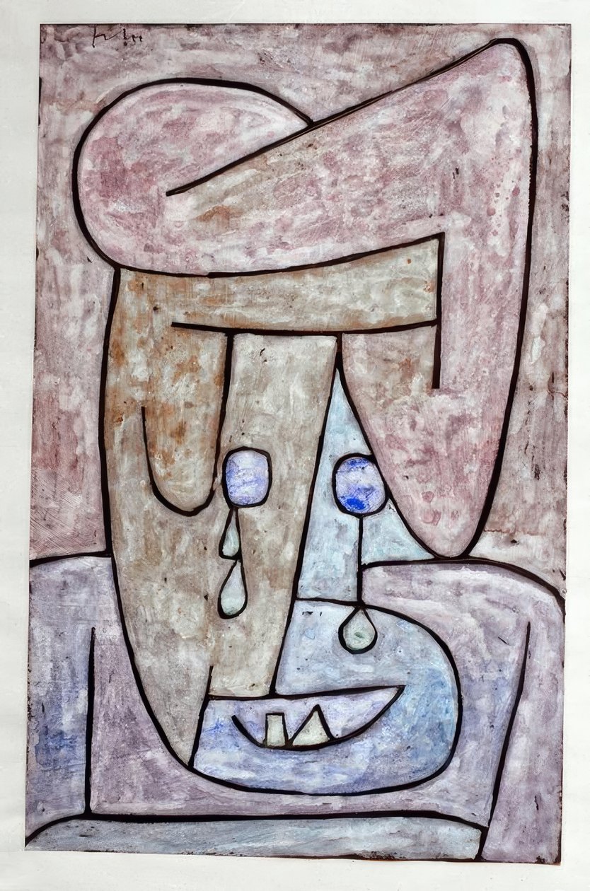 Gråtande kvinna av Paul Klee