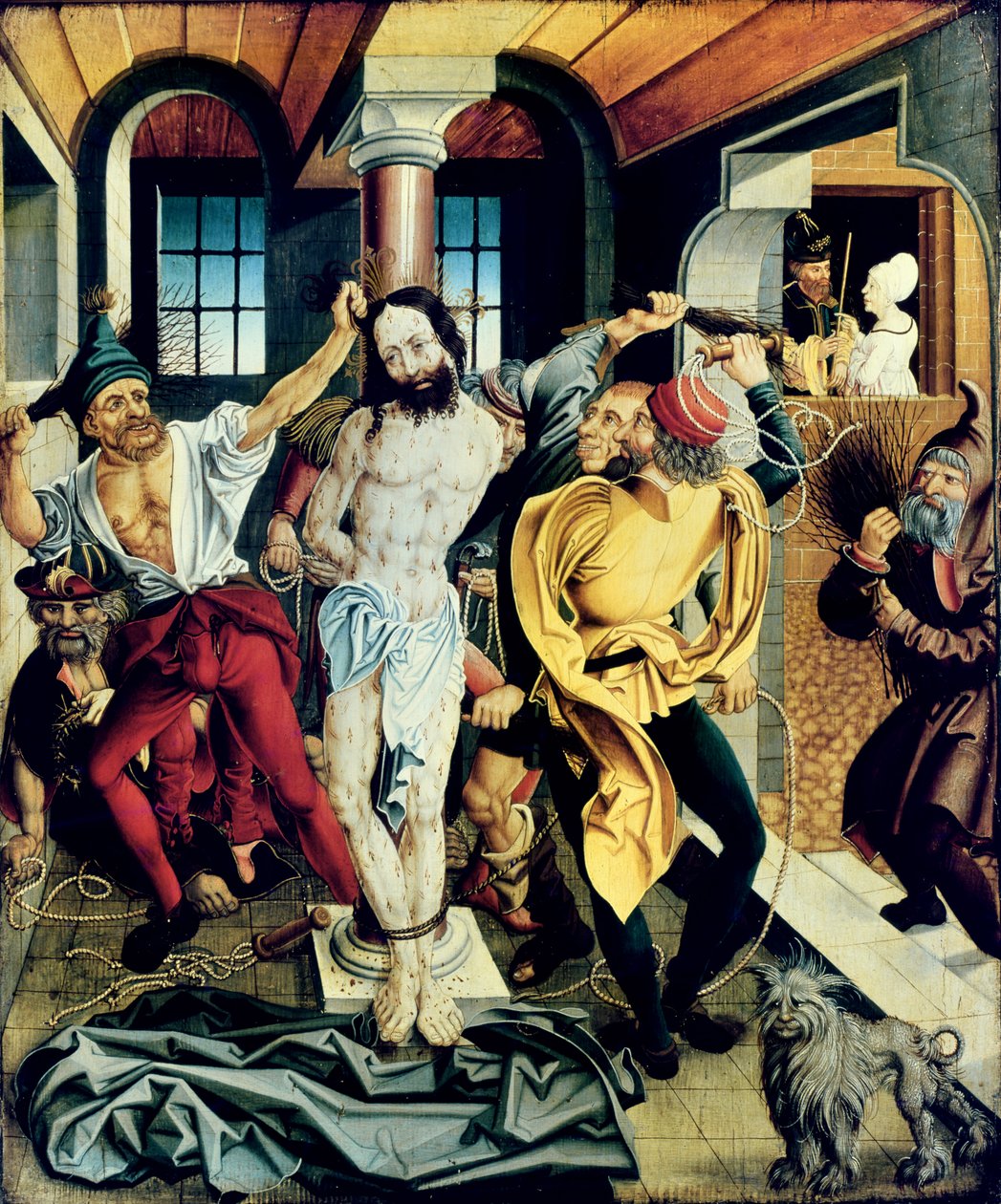 Kristi flagellation av Paul Lautensack