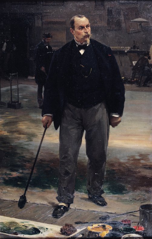  Portrait du peintre Rube, decorateur de lOperan av Paul Mathey
