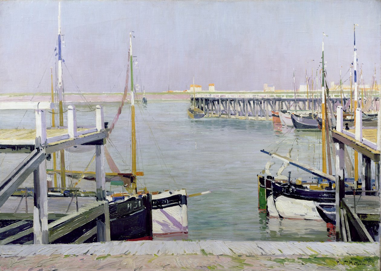 Piren, Zeebrugge av Paul Mathieu
