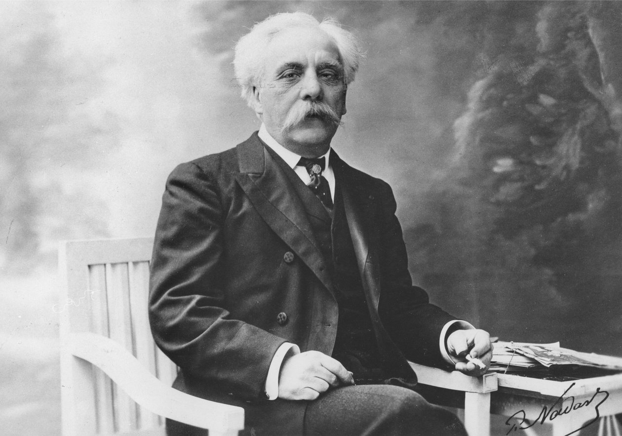 Porträtt av Gabriel Fauré ( av Paul Nadar