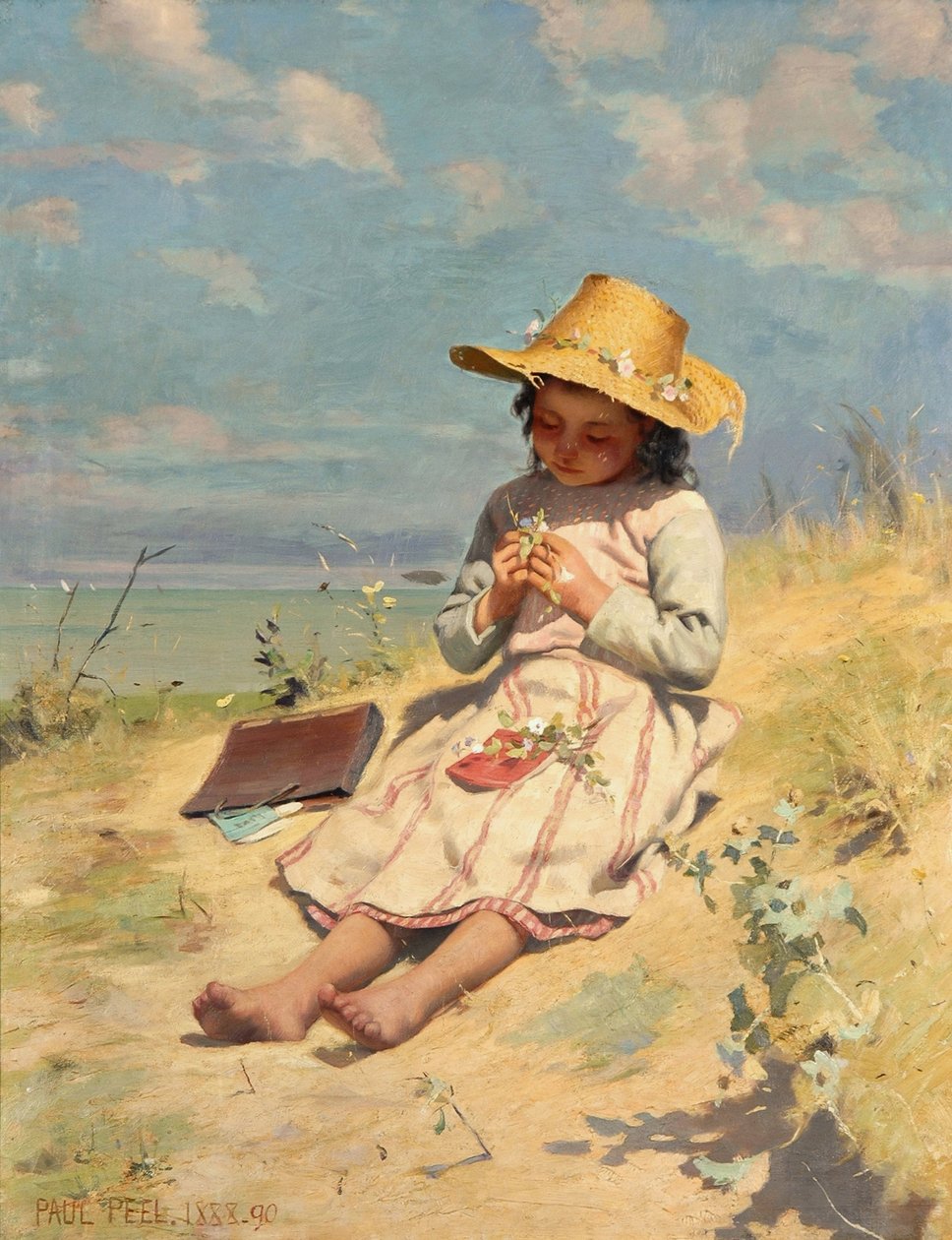 The Young Botanist av Paul Peel