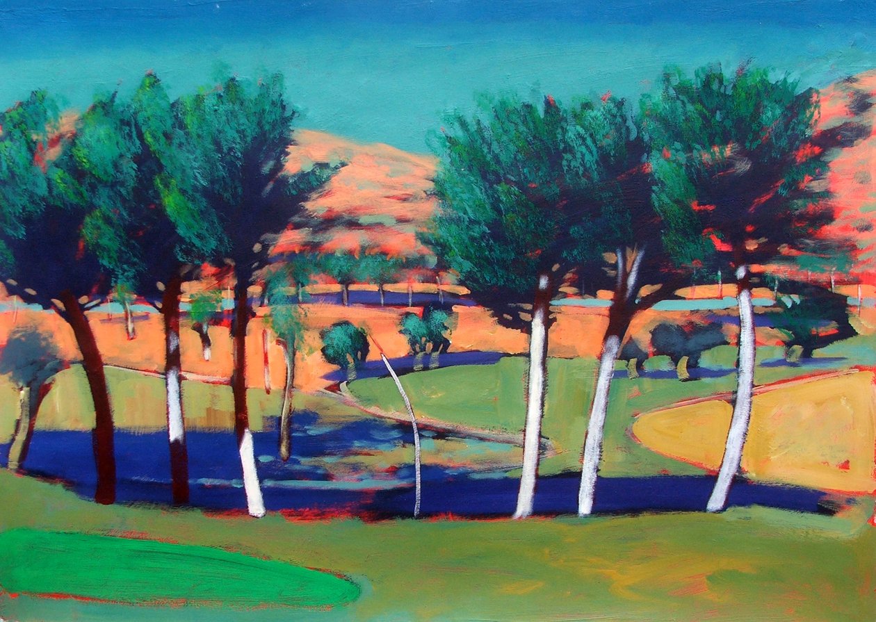 Son Vida 3 (akryl på duk) av Paul Powis