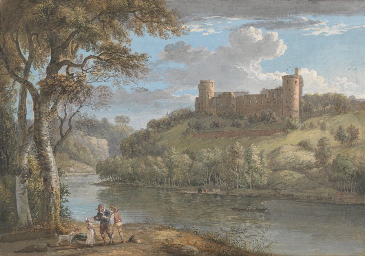 Bothwell Castle, from the South av Paul Sandby