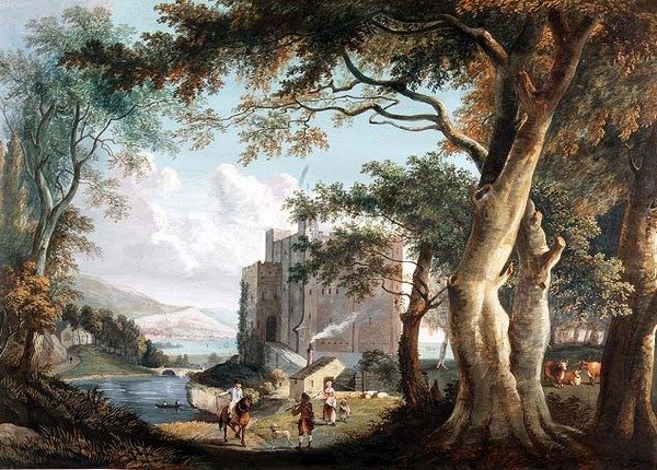 Caldwell, ca 1800 av Paul Sandby