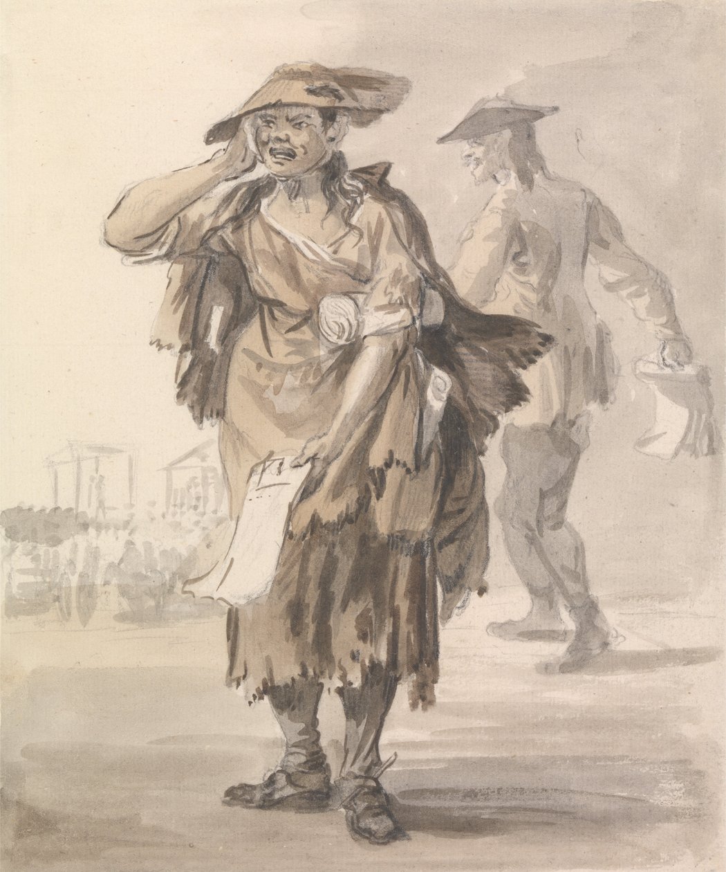 London Cries- Last Dying Speech and Confession av Paul Sandby