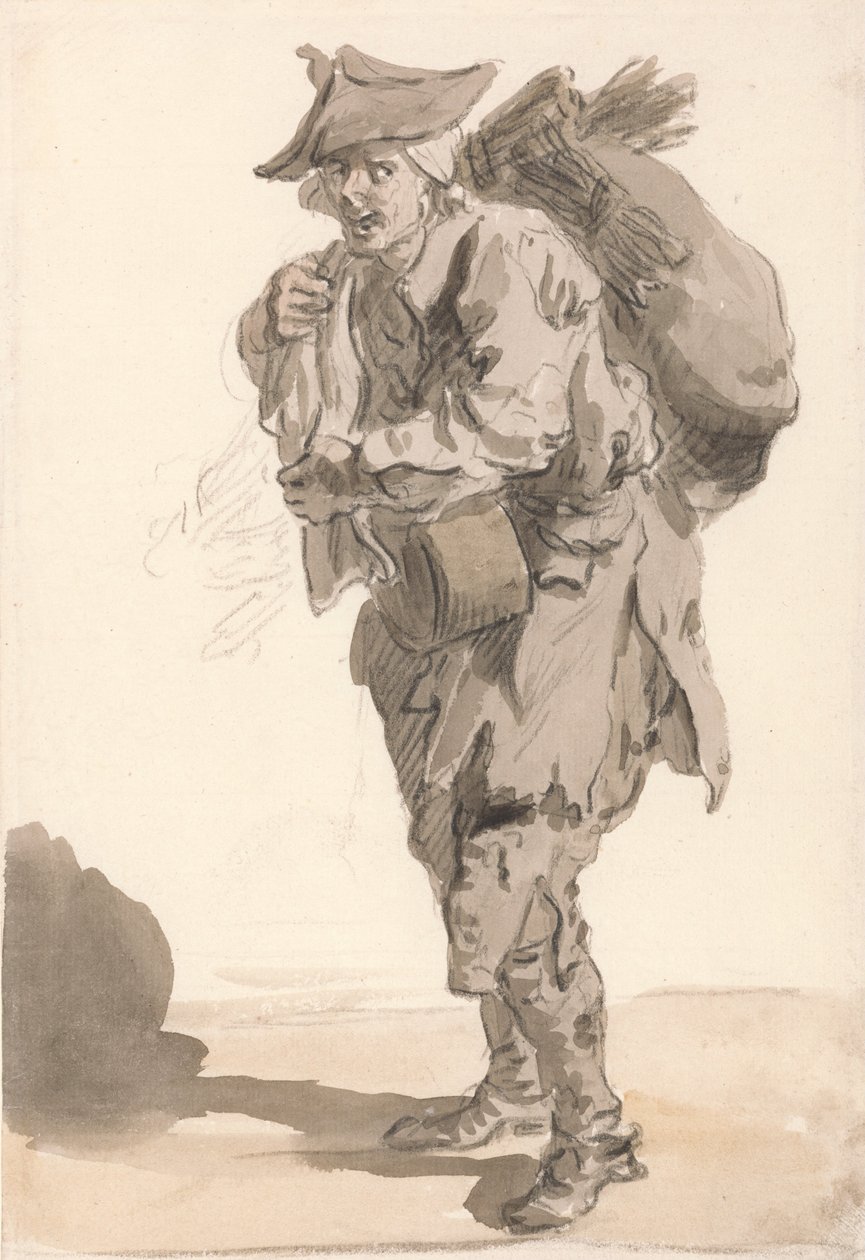 London Cries- Small Coal or Brushes av Paul Sandby