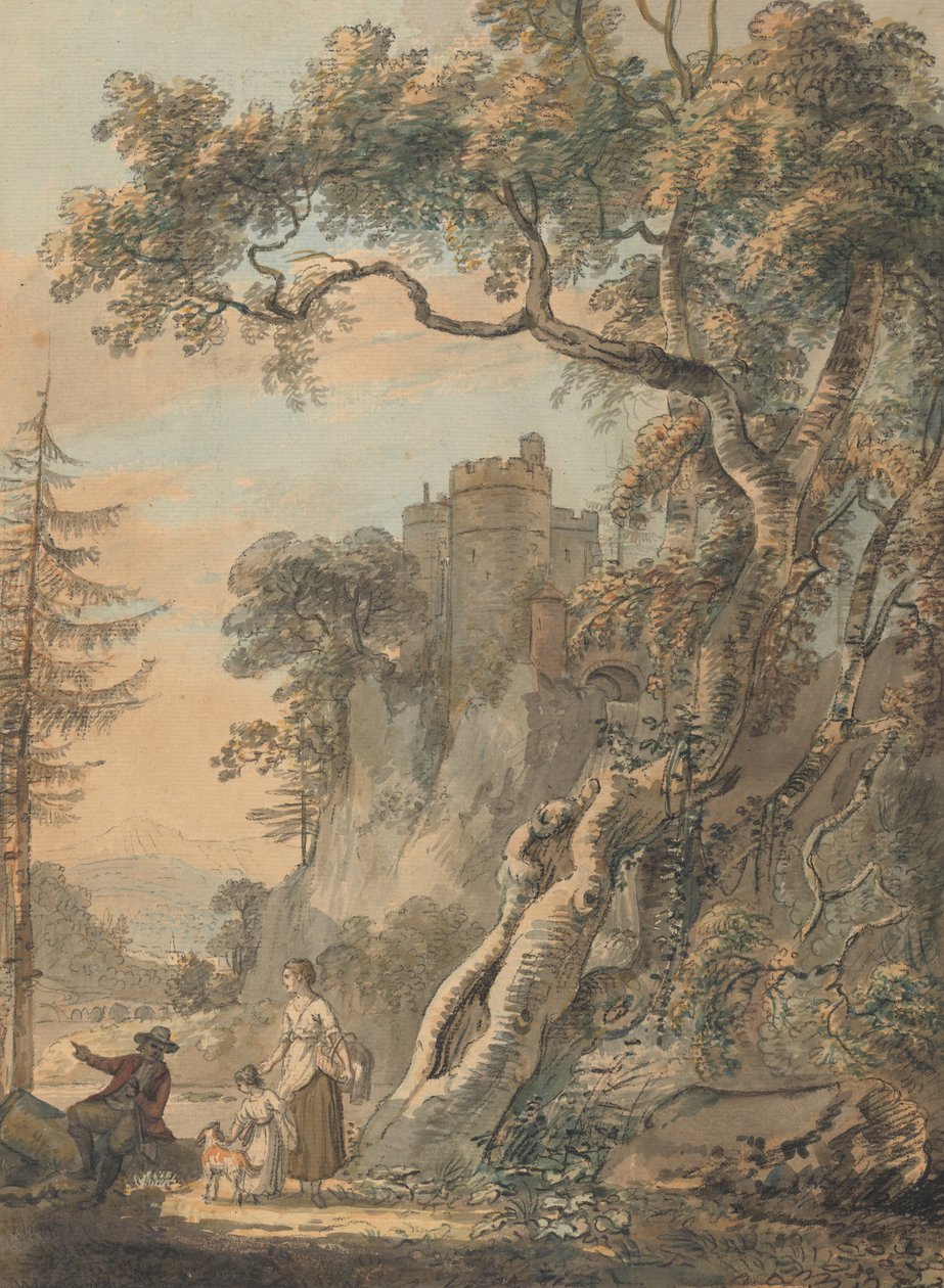 Romantic Landscape av Paul Sandby