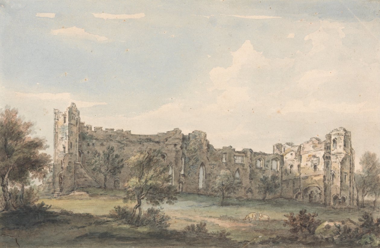 Ruins of Newark Castle av Paul Sandby