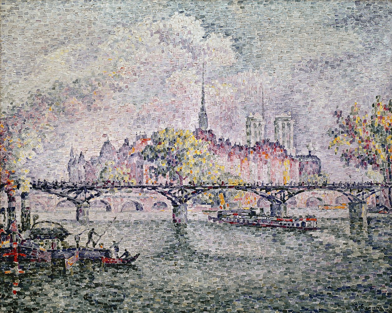 Ile de la Cite, Paris, 1912 av Paul Signac