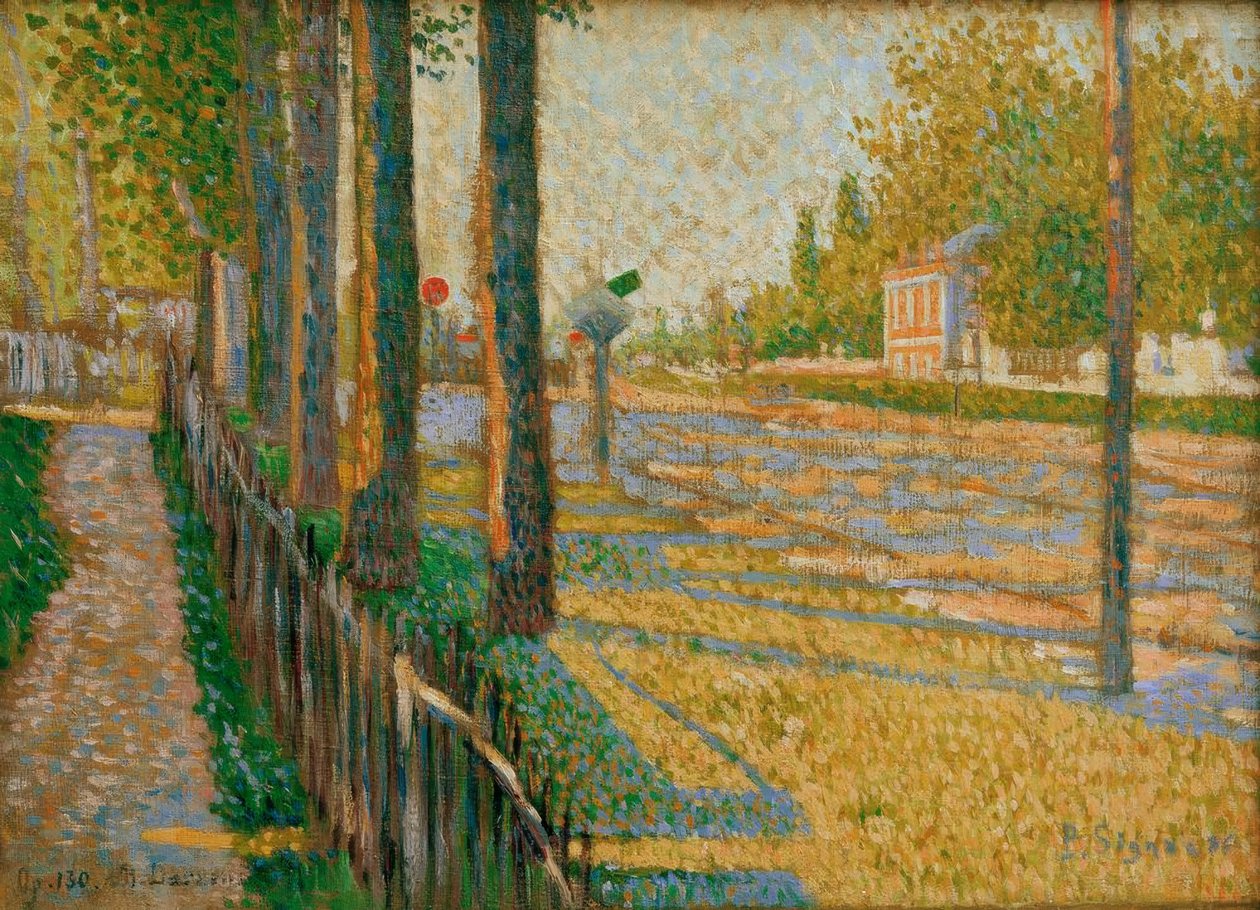 Pontoise-vägen - grenlinjen Bois-Colombes (Opus av Paul Signac