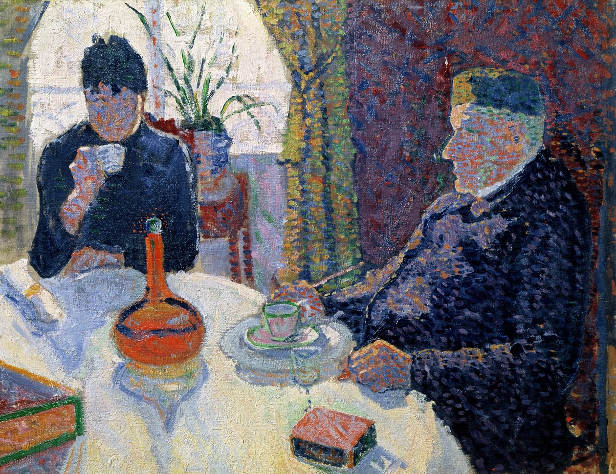 Studie för matsalen, c.1886 av Paul Signac