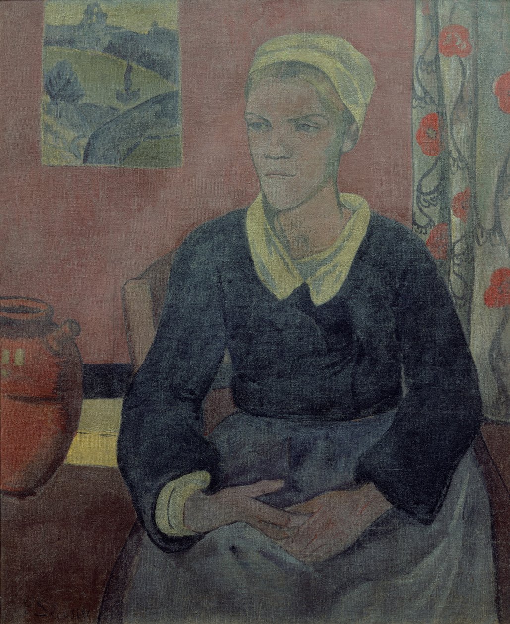 Louise (den bretonska tjänaren) av Paul Sérusier