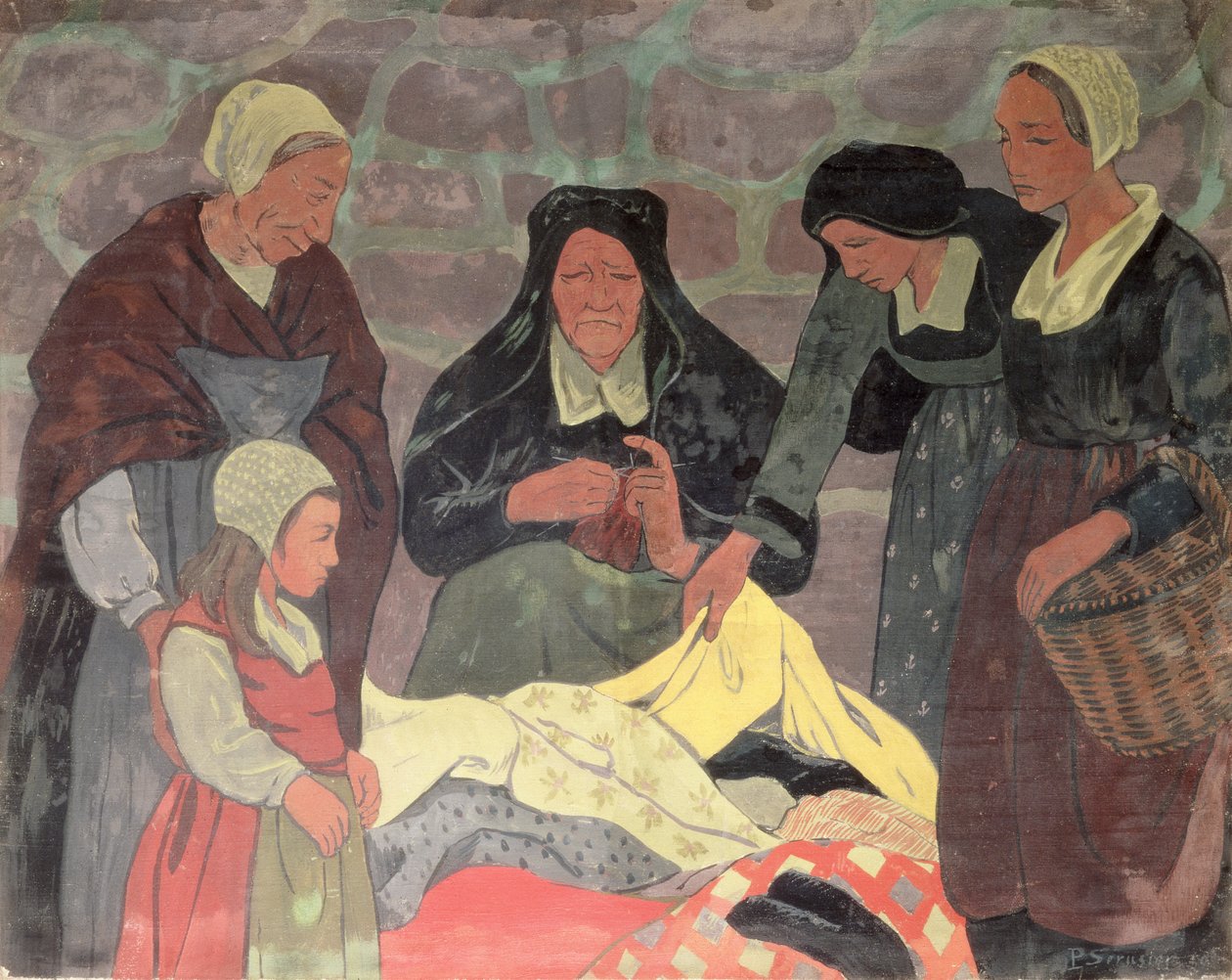Tygförsäljaren, c.1898 av Paul Sérusier
