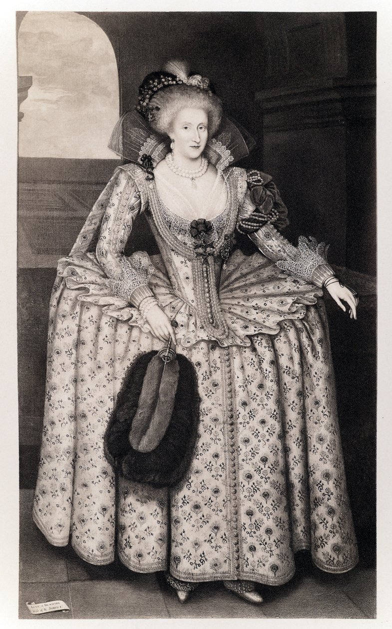 Drottning Anne av Danmark, (1574-1619) från 