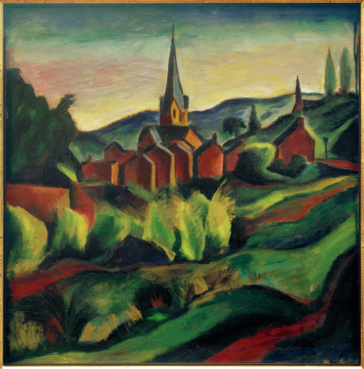 Kessenich nära Bonn av Paul Adolf Seehaus