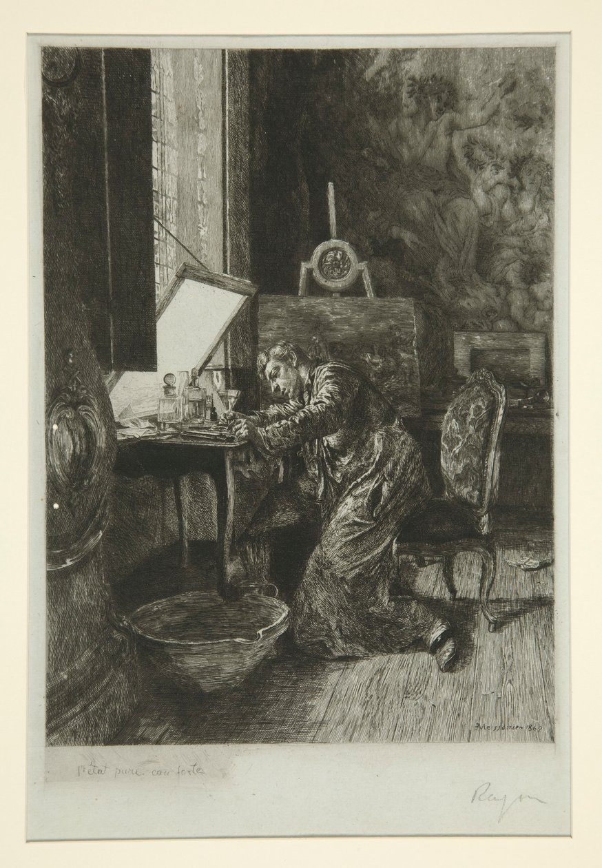 Målaren av Paul Adolphe Rajon