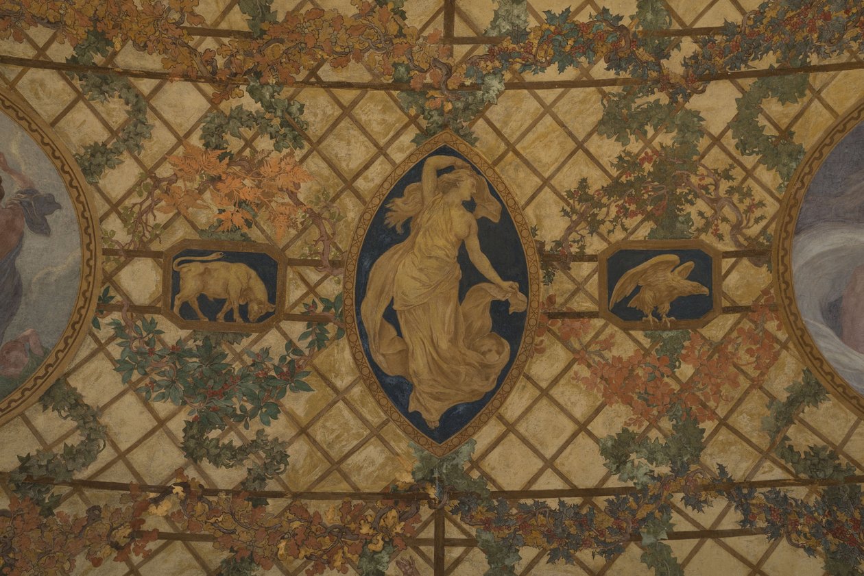 Dag- och nattetid: La Danse, mellan 1909 och 1910 (arkitektonisk uppsättning) av Paul Albert Baudouin