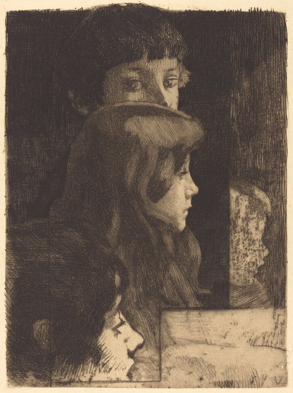 En familj En familj, 1890. av Paul Albert Besnard