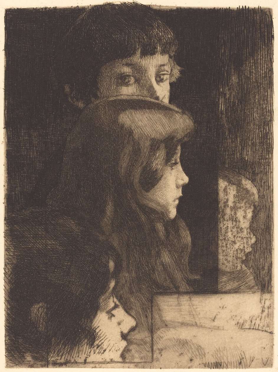 En familj En familj, 1890. av Paul Albert Besnard