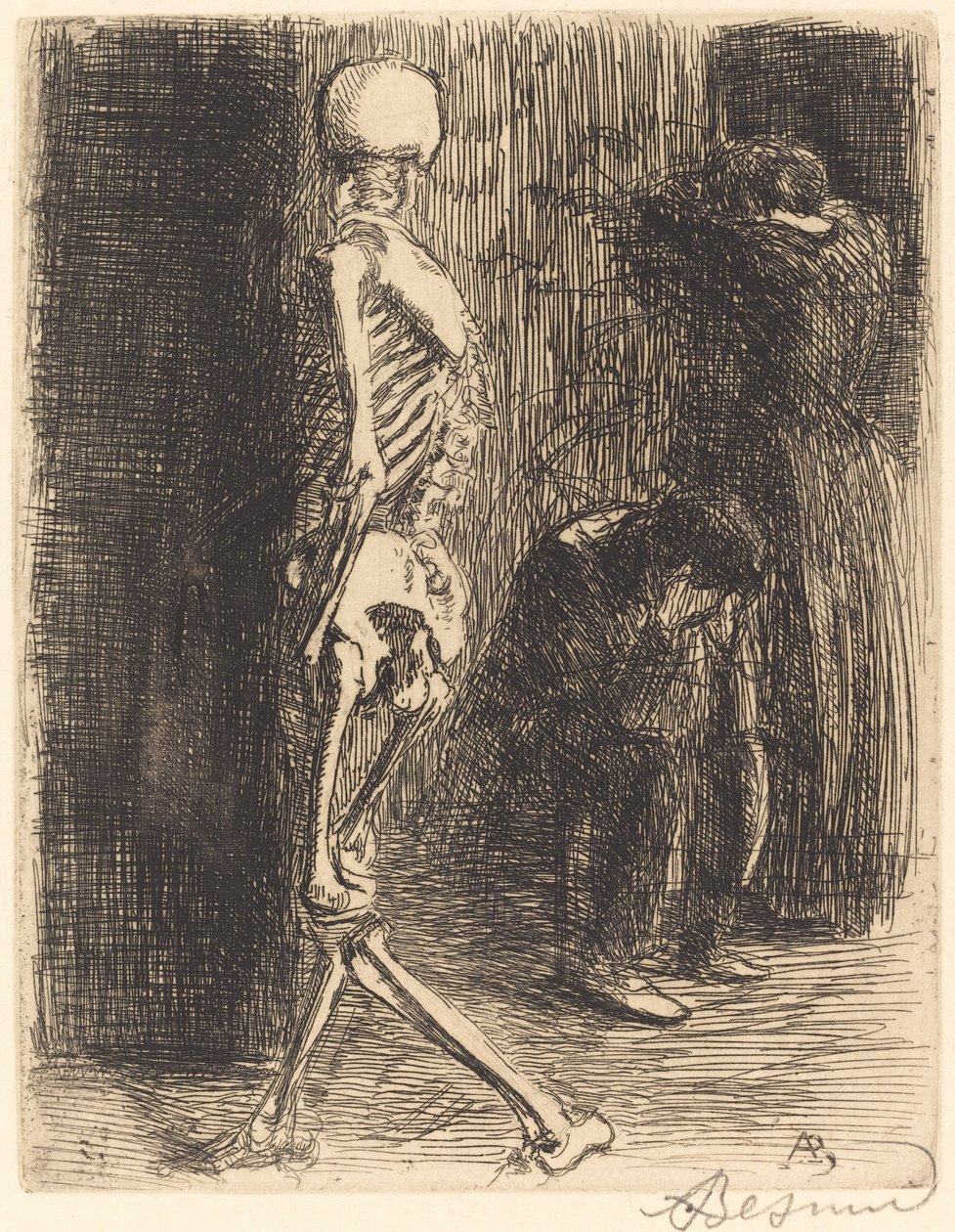 Efter besöket Efter besöket, 1900. av Paul Albert Besnard