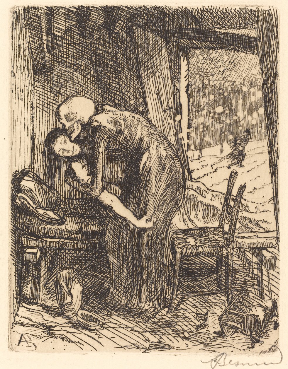 Välgörenhet, 1900. av Paul Albert Besnard