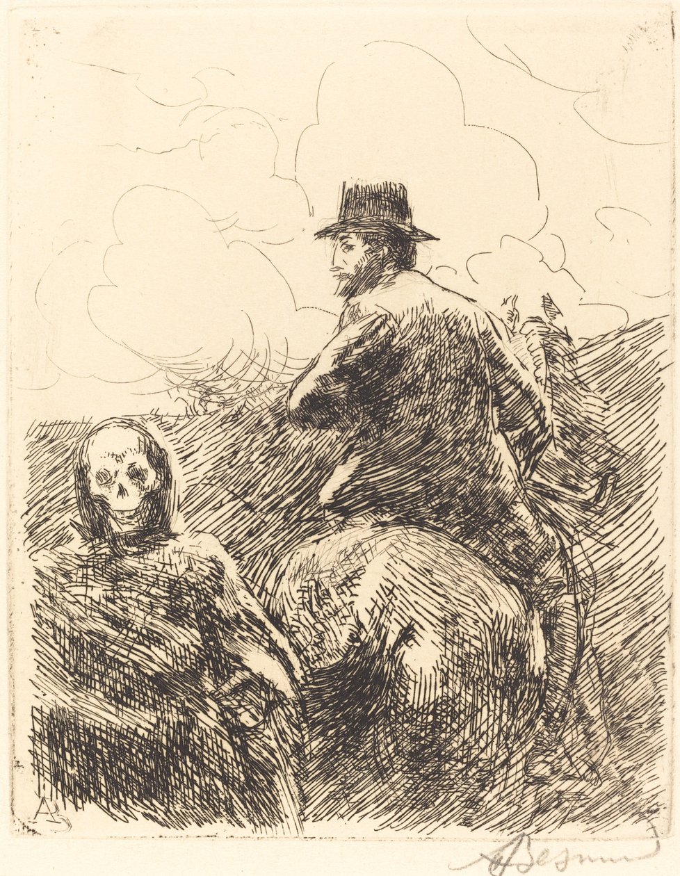 Faran passerad Faran passerad, 1900. av Paul Albert Besnard
