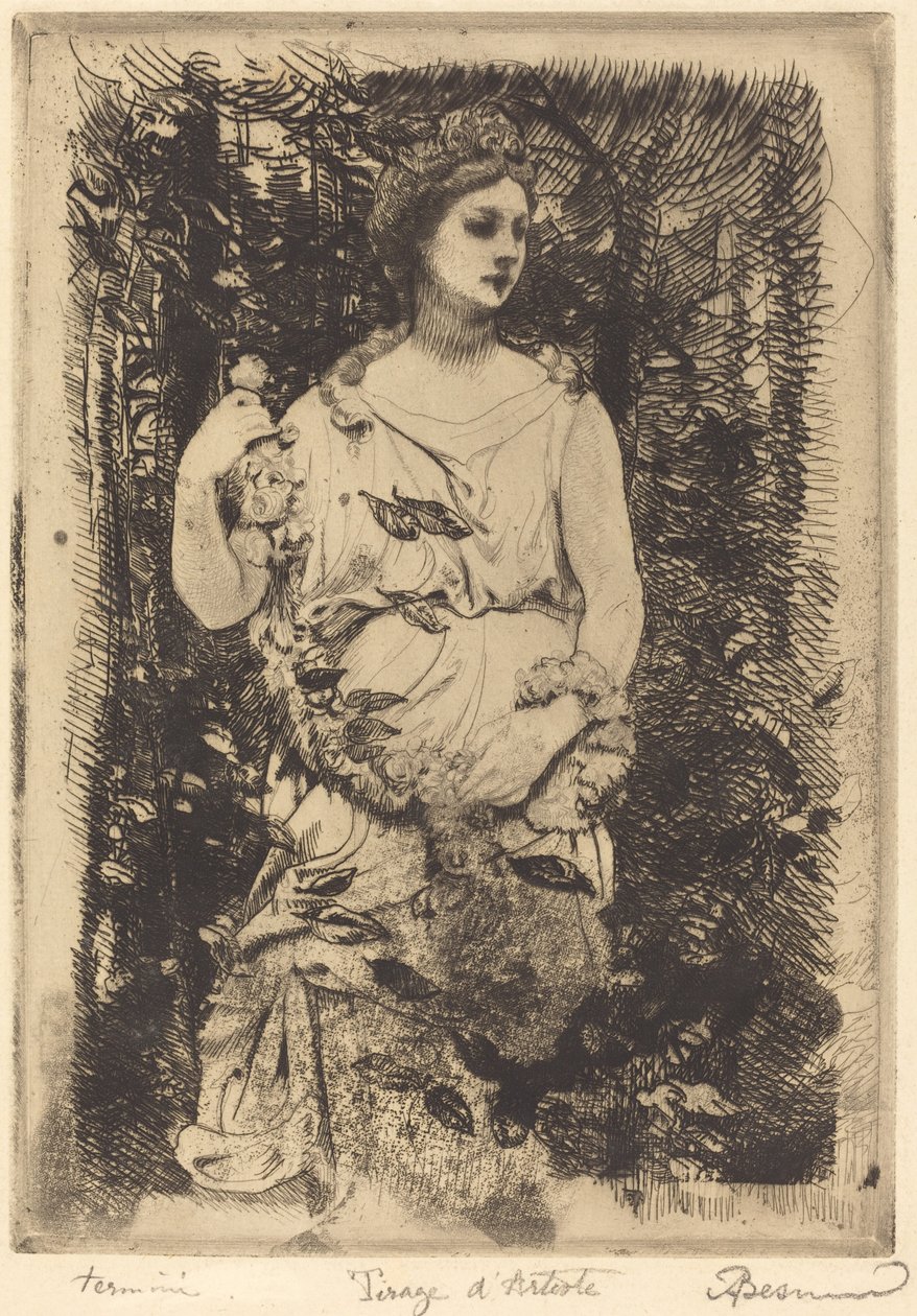 The Flora of the Gros, 1899. av Paul Albert Besnard