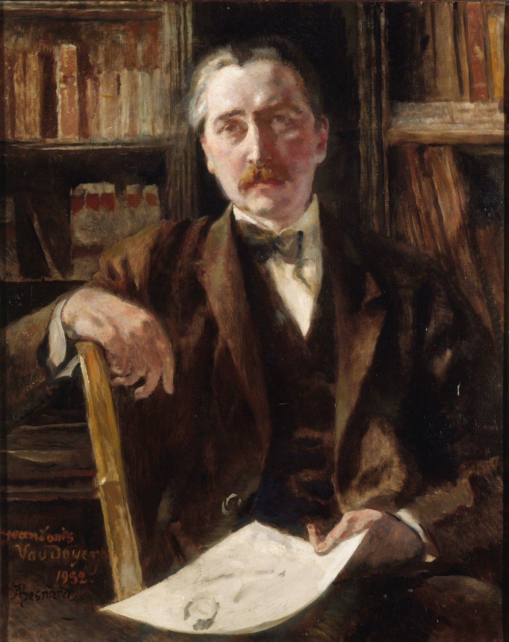 Porträtt av Jean-Louis Vaudoyer 1883-1963, 1932. av Paul Albert Besnard