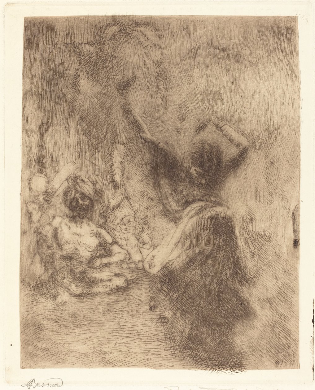 Dansaren av Tanjore La bayadère de Tanjore, 1914. av Paul Albert Besnard