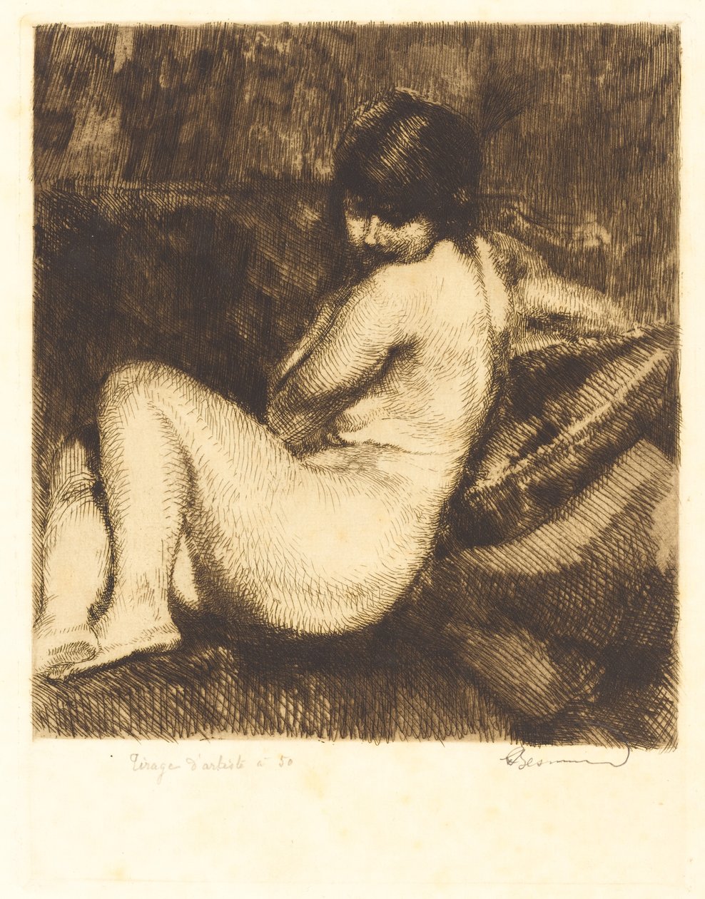 The Feathered Turban The Feathered Turban, 1901. av Paul Albert Besnard
