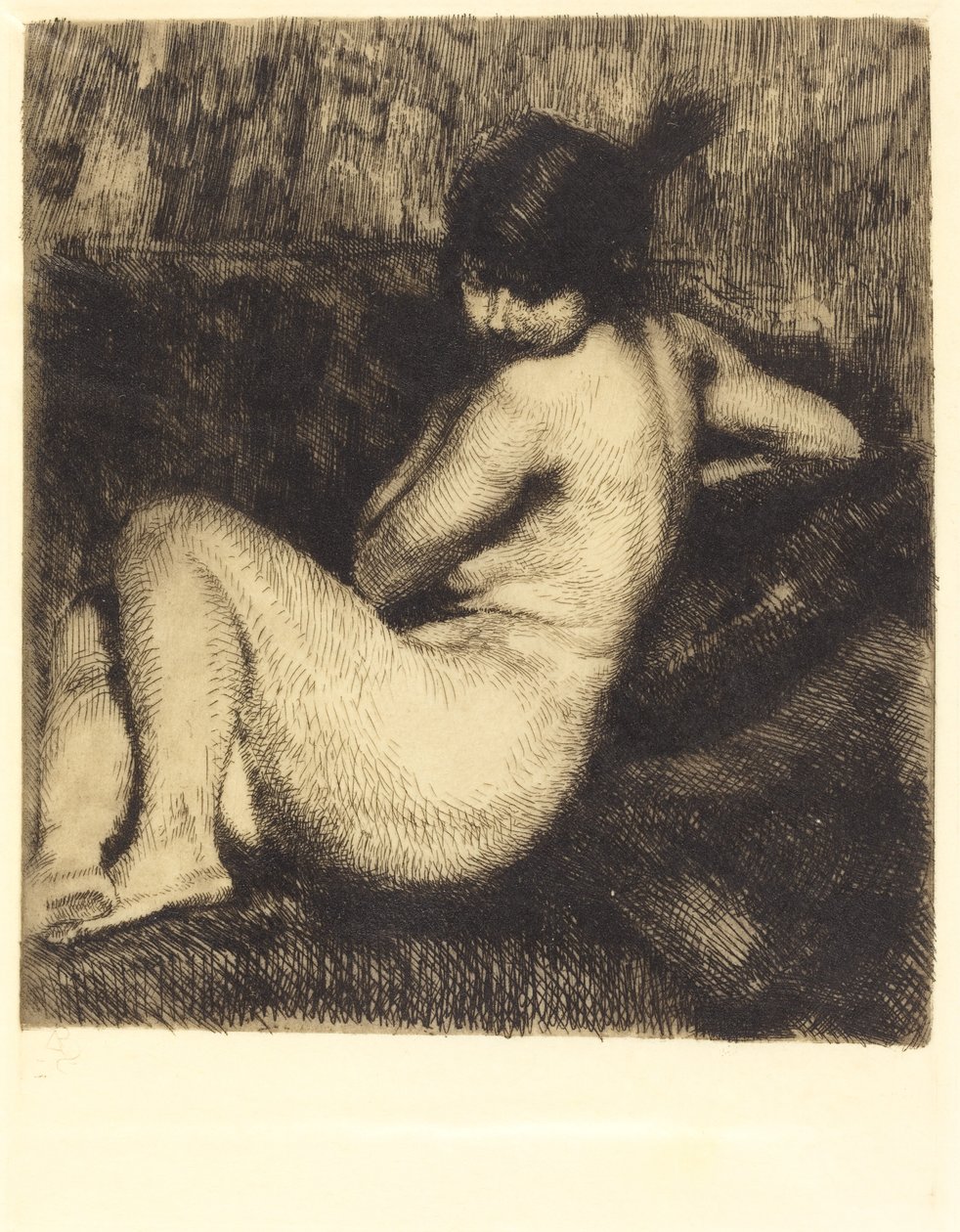 The Feathered Turban The Feathered Turban, 1901. av Paul Albert Besnard