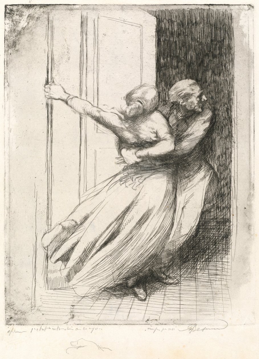 The Rape Le Viol, ca. 1886. av Paul Albert Besnard