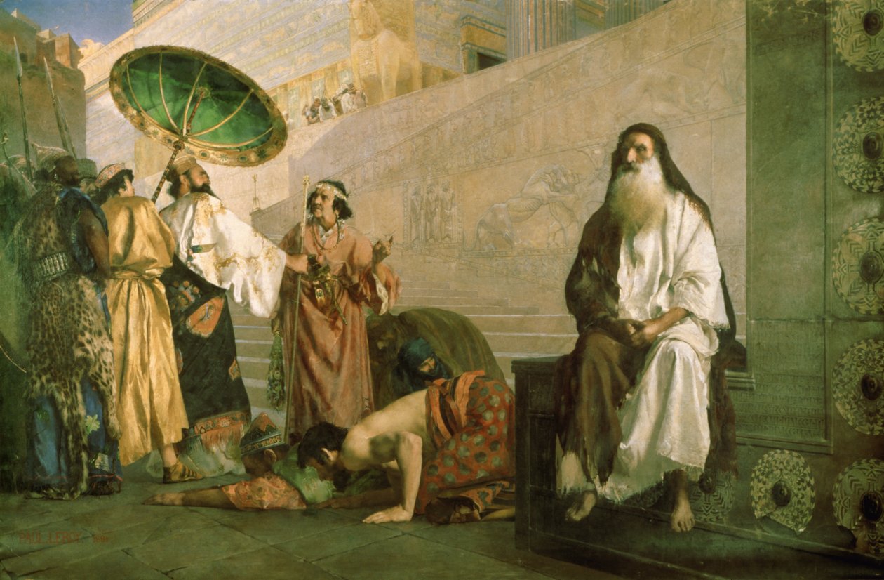 Haman och Mordechai av Paul Alexander Alfred Leroy