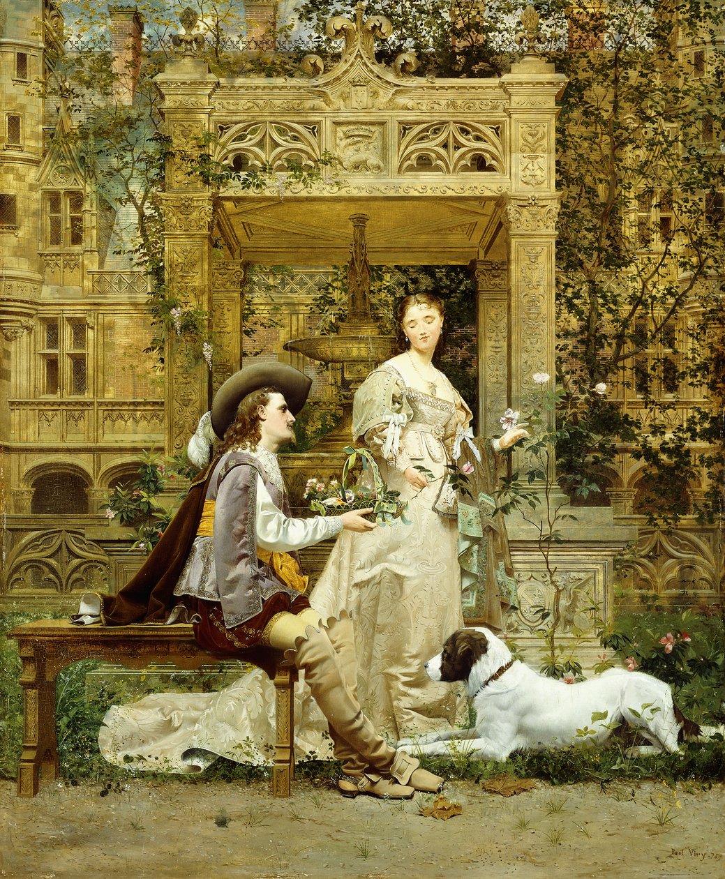 Förslaget, 1876 av Paul Alphonse Viry