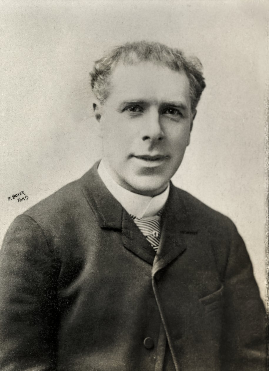 Porträtt av Ernest Coquelin (foto) av Paul Boyer