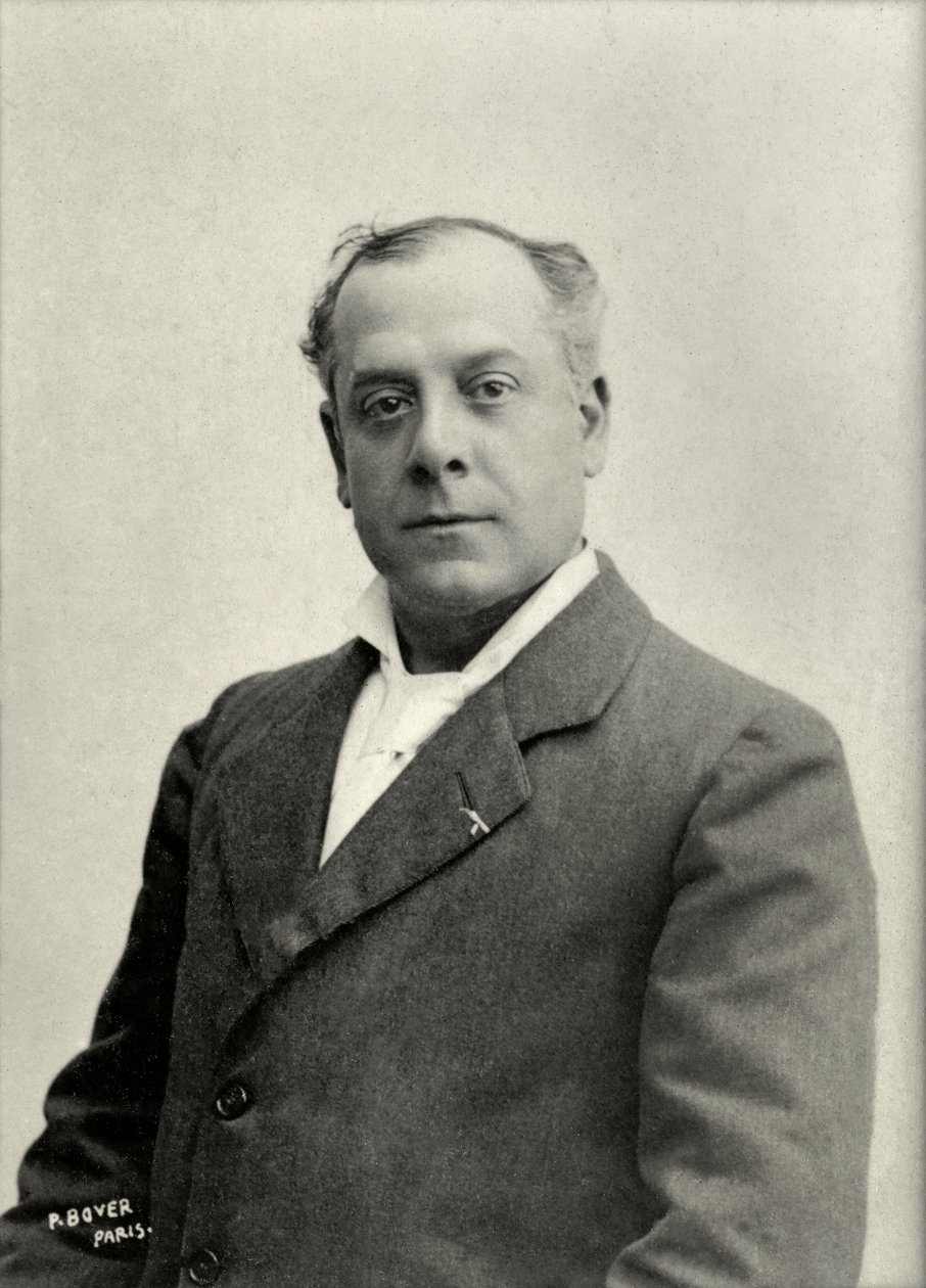 Porträtt av Lucien Fugere (foto) av Paul Boyer