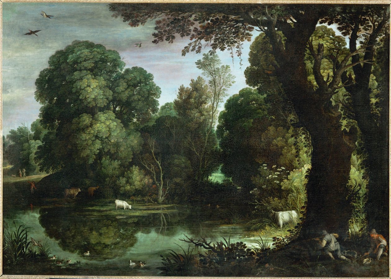 Chasse aux canards - En ankjakt ... av Paul Brill or Bril