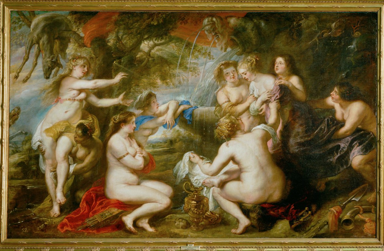 Diana och Callisto... av Paul Brill or Bril