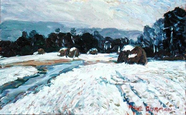 Första snön av Paul Burman